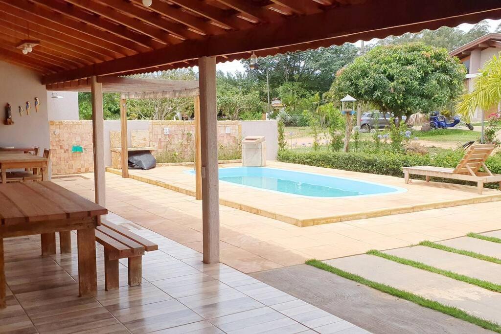 Resort&Lazer Piscinas, Beach Tenis, Bike, Golfe, Pesca, Ar, Wifi Fibra, Tv A Cabo E Lareira Águas de Santa Barbara Exteriör bild